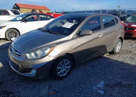 2013 Hyundai Accent Gs из США, поврежденный, VIN KMHCT5AE1DU131377